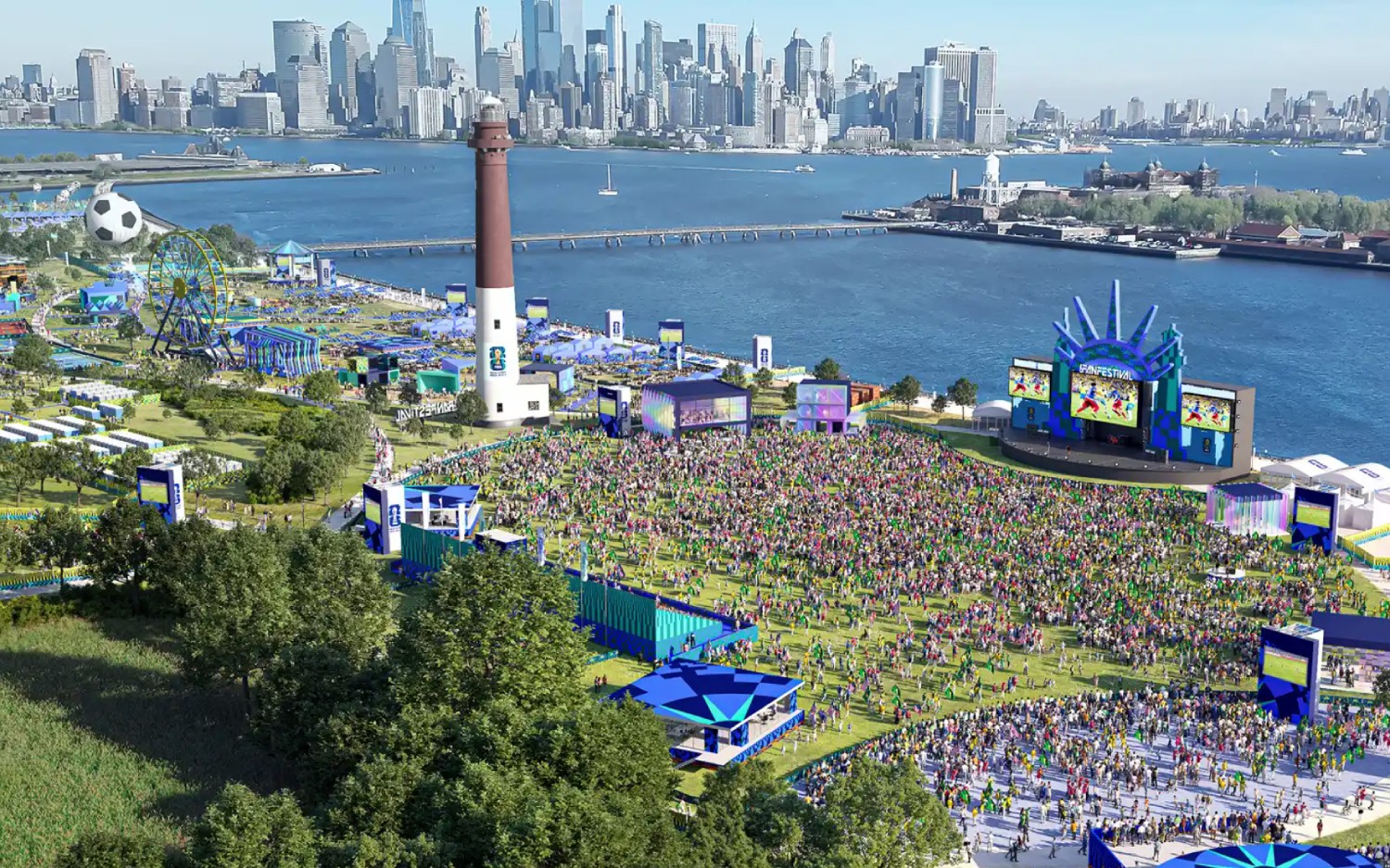 Fan Zones in NYC & New Jersey